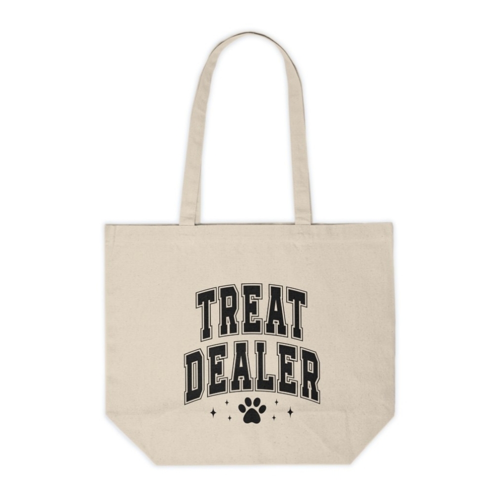 Treat Dealer Custom Canvas Tote Bag